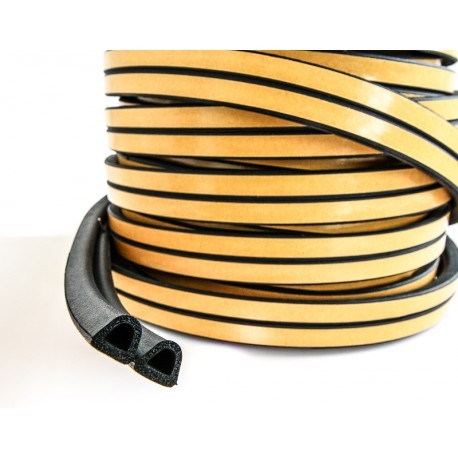 páska tesniaca  D  14x12mm čierna 40m/bal    