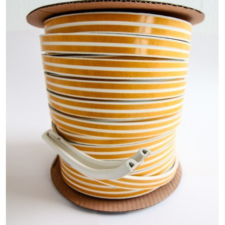 páska tesniaca  P   9x5,5mm  biela  100m/bal   9152