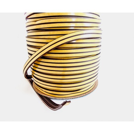 páska tesniaca  E   4x9mm  hnedá   150m/bal       9156