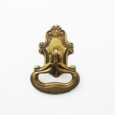 úchytka  037 hnedžl.