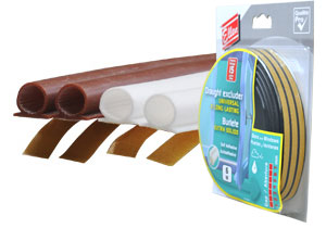 páska silikónová tesniaca OMEGA samolepiaca biela 25m/bal      23076-0