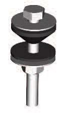 splachovacia spáj.skrutka M6 MKS201104 na plastovú nádržku