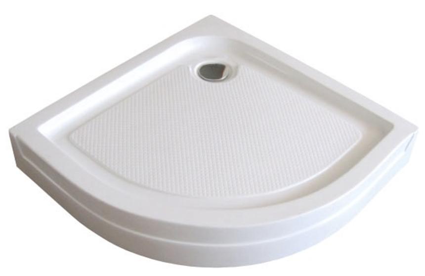 sprchová vanička SKEV618-90 ECONOMY oblá 90 plast + sif.