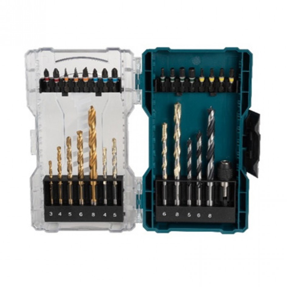 MAKITA sada bitov,vrtákov 29 ks E-07054