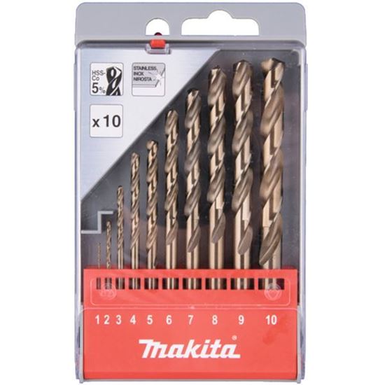 MAKITA sada vrtákov HSS-CO 5% D-57174