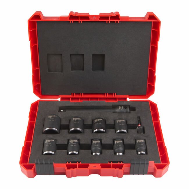 Milwaukee gola sada priemyselných hlavíc krátke 10-24mm 1/2" 4932480456 