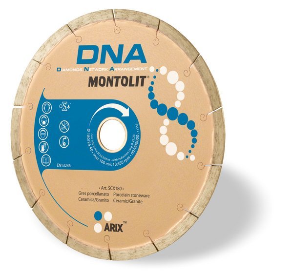 Montolit kotúč diamantový SCX 200x25,4/30x2,0 mm (DNA) - Kachličky (celoobvodové) | MasMasaryk