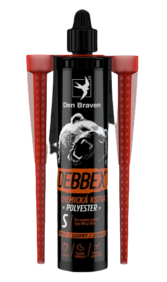 Den Braven kotva/malta chemická so styrénom 300 ml 74015BD