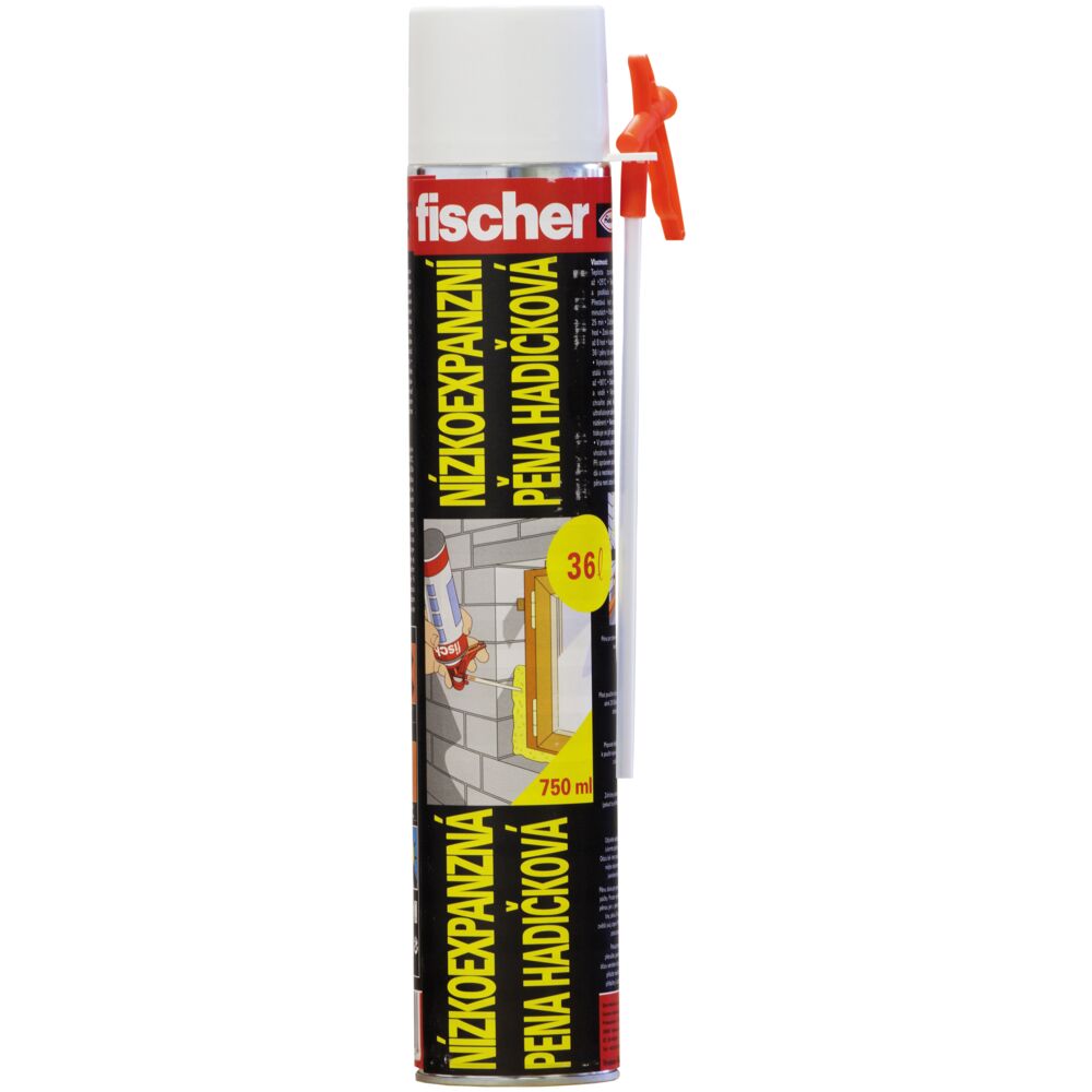 Fischer  montážna pena PU 750ml/36 litrov nízkoexpanzná 525680