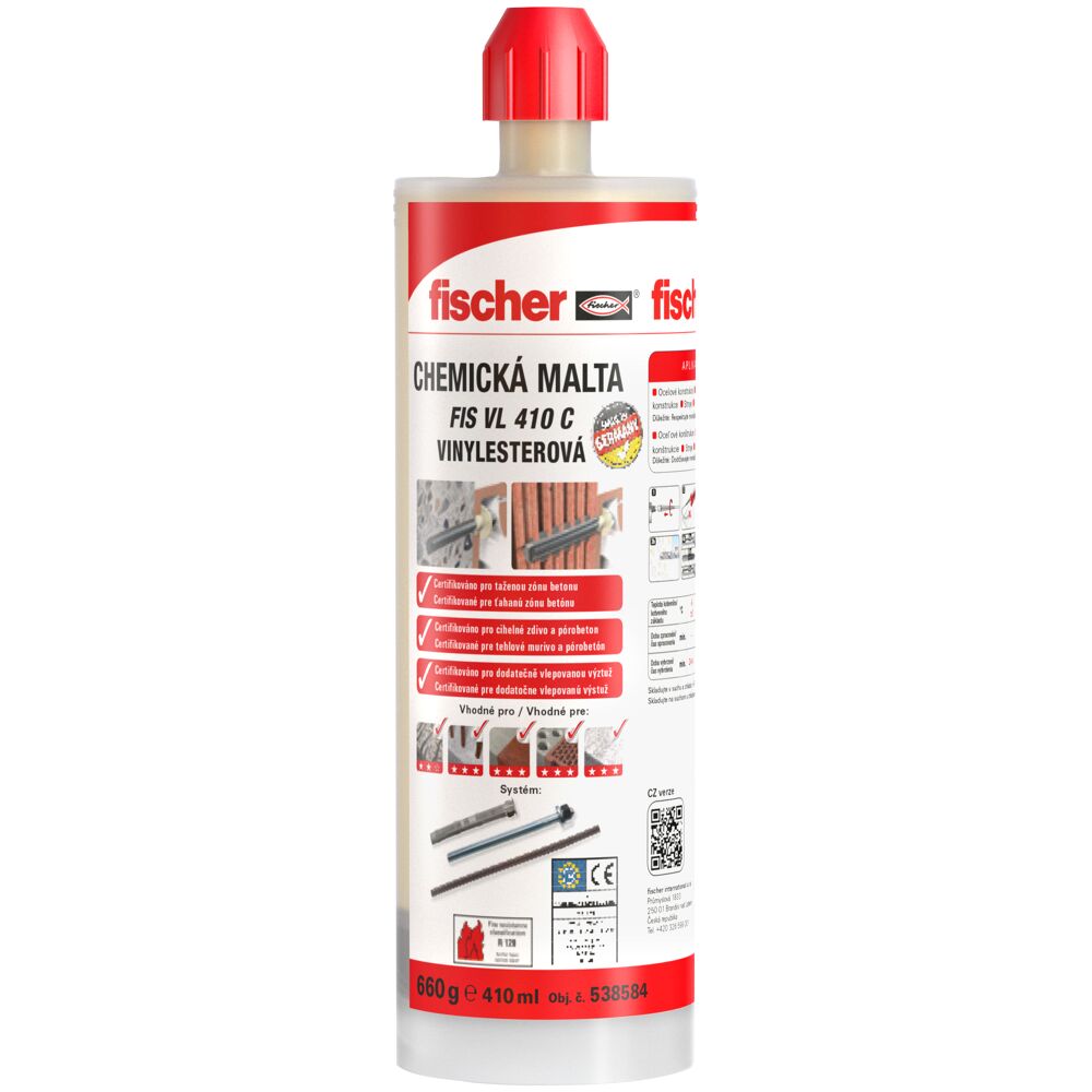 Fischer chemická malta kotva VL 410 C 538584