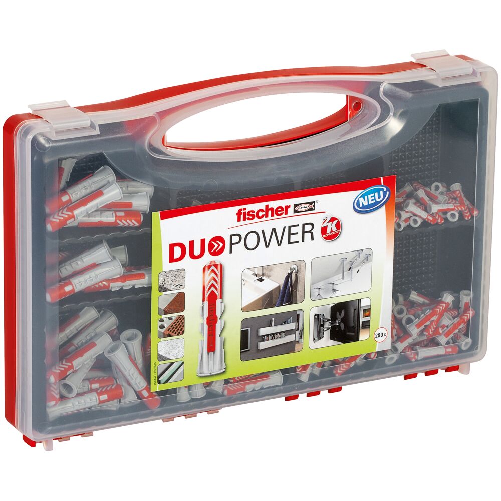 Fischer hmoždinky DuoPower RED-BOX    NV 535973
