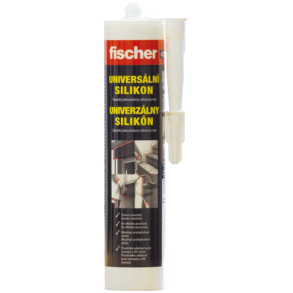 Fischer silikón tmel multi univerzálny biely 310ml  525322