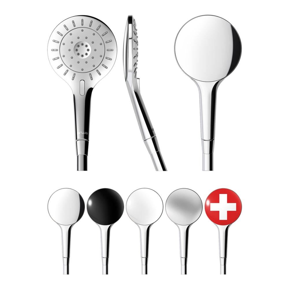 sprchová hlavica ručná LAUFEN MyTwin 120mm HF939029100000 3-pol.