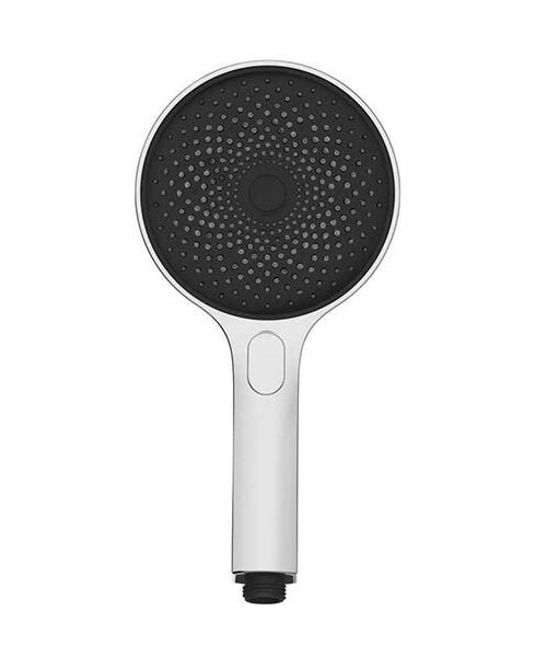 sprchová hlavica ručná KIELLE OUDEE chróm/čierna 3-polohová, 130mm