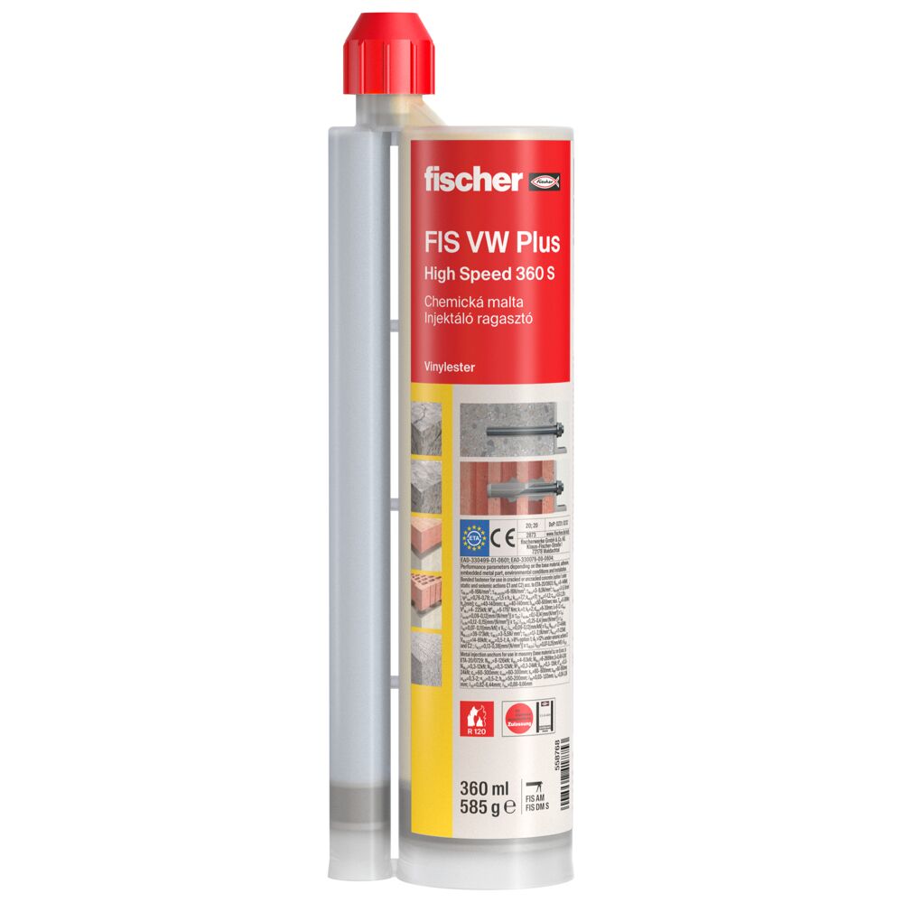 Fischer chemická malta kotva  WV360S 360ml zimná