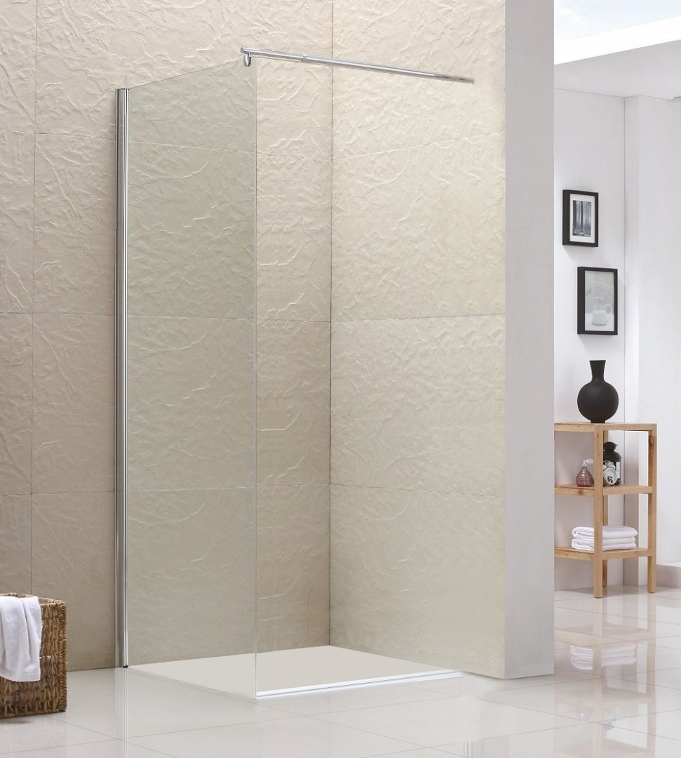 sprchová stena SKC8140W-120 pevná bočná stena 6mm/2000mm SANS-PORE