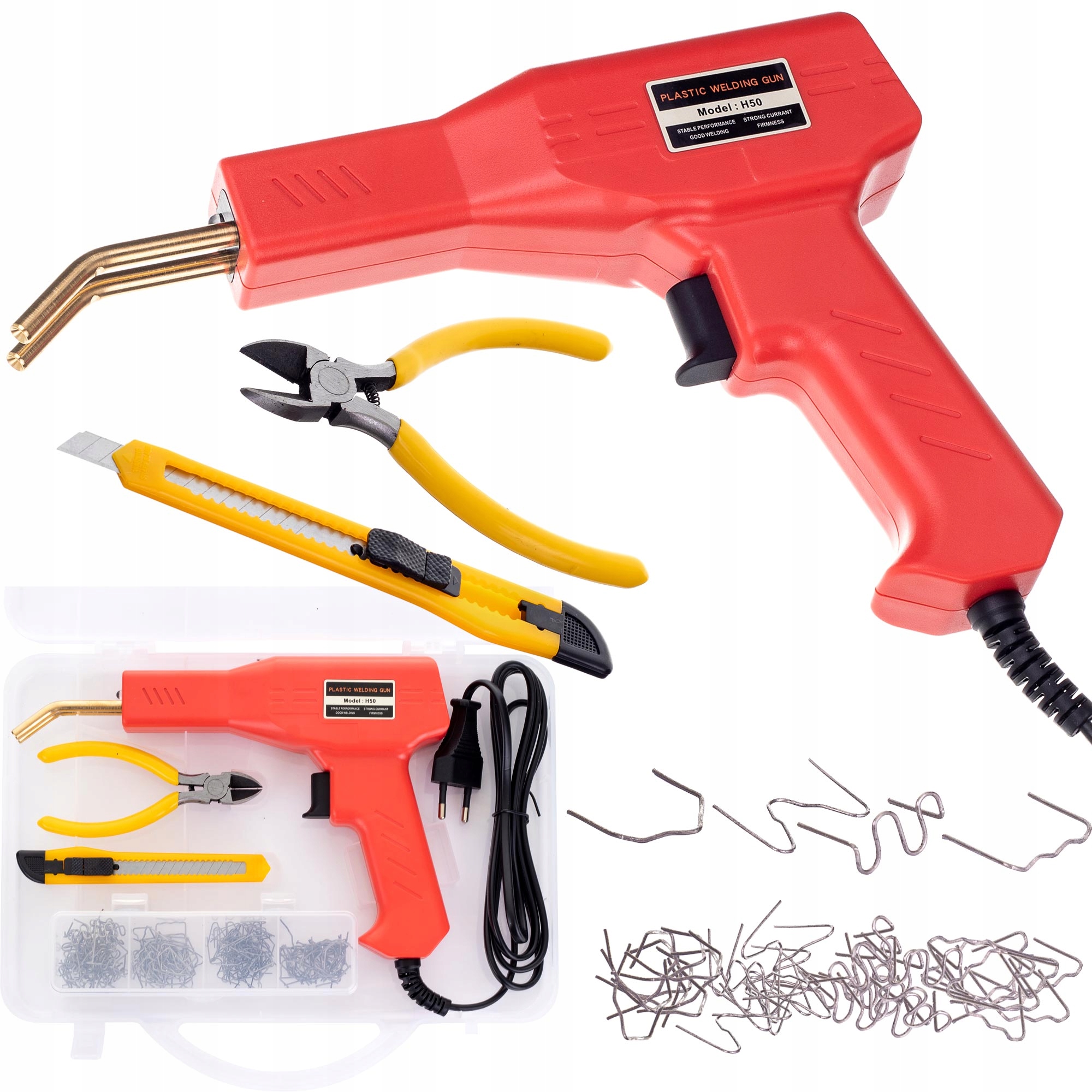 KolorTech zváračka plastov 50W + 200x zvárací drôt DN-F1327