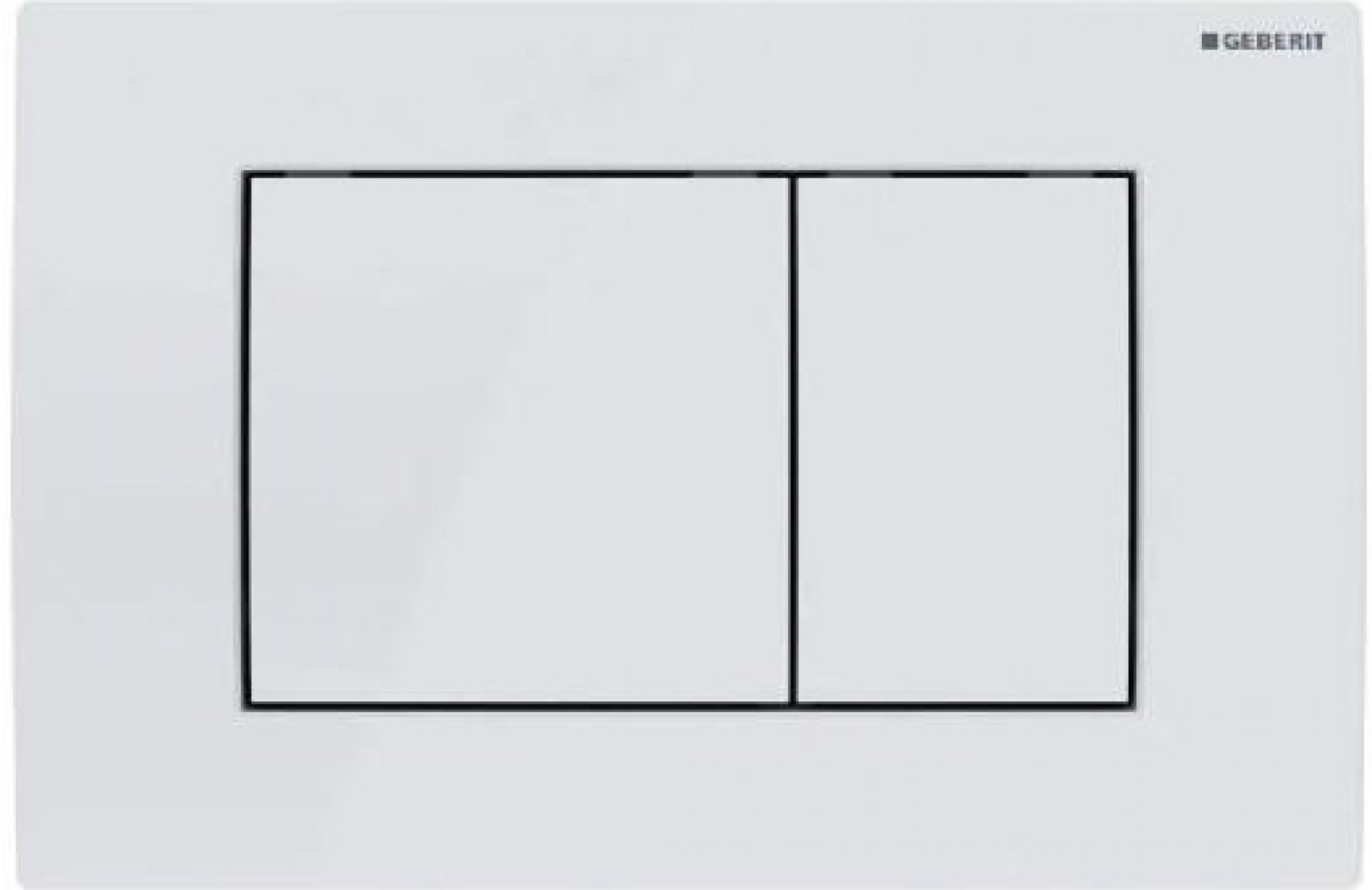 WC Geberit tlačítko DELTA30 115.137.11.1 biele