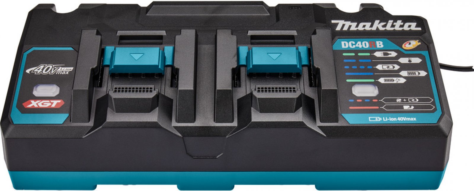 MAKITA Dvojnabíjačka rýchla DC40RB XGT 191N09-8