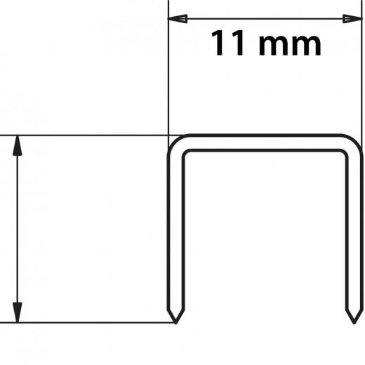 MAKITA sponky do AT1150A 16GA 11X45MM 10.000ks F-32126