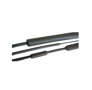 Bužírka s lepidlom 12,0- 3,0 čierna ZS12/3R