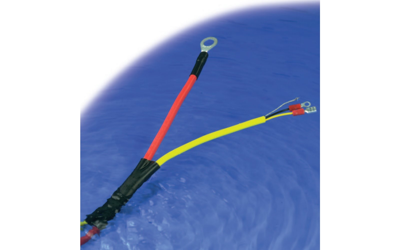 Bužírka s lepidlom 4,0- 1,0 čierna