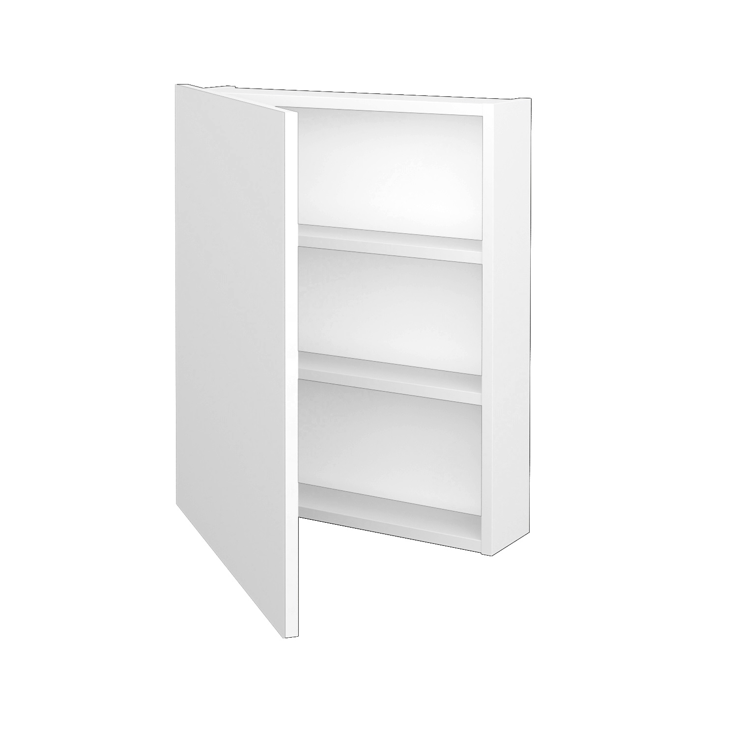 nábytok DREJA  QGA 60  QGA_GA_060_L_NO1_xxx_xxx_xxx ľavá zrkadlová galerka 60x68x15 