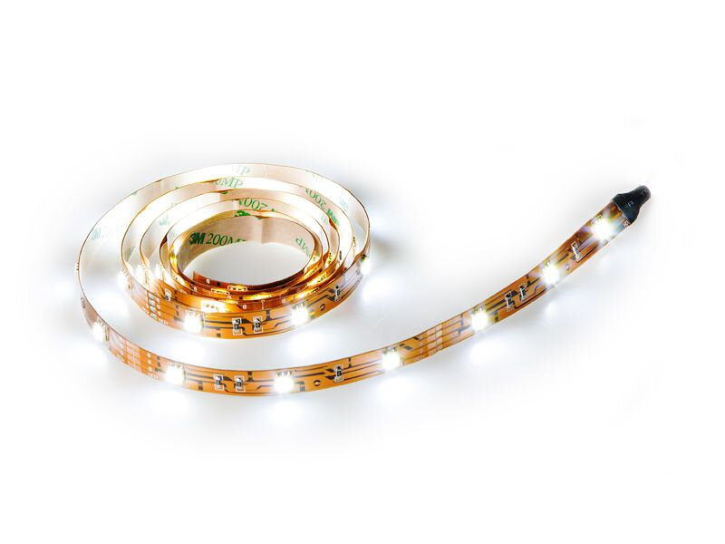 LED STRIP 12V IP20 CW 4,8W/m GXLS009 bal.5m studená biela