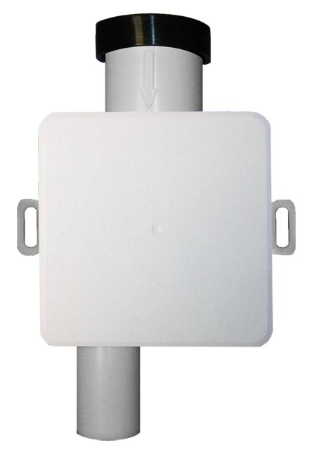 sifón pre kondenzát HL138N komplet pre klimatizačné zariadenia - UP- DN32 - 110x110mm