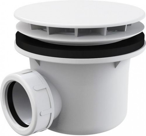 sifón k sprchovej vaničke 90mm A49B Alcaplast biely