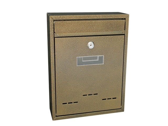 poštová schránka  RADIM malá 260x310x90 medená