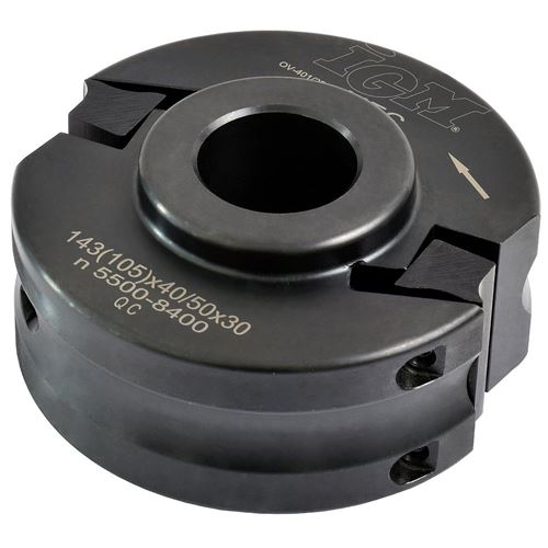 IGM Univerzálna frézovacia hlava MEC - D100x40-50 d30 ALU F021-10031