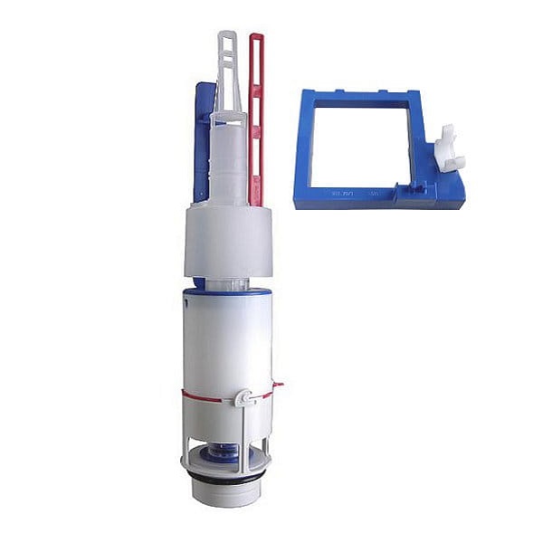 splachovacie vypúšťacie zariadenie SANIT 0195000 pre nádržky s veľkým a stredným tlačidlom