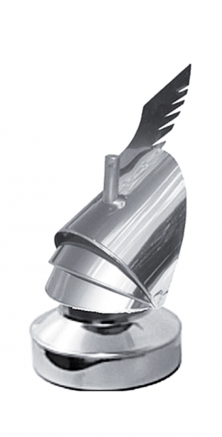 dymovod nerezová komínová hlavica Dragon 200/180  podst.kruh pevný pre SKD 