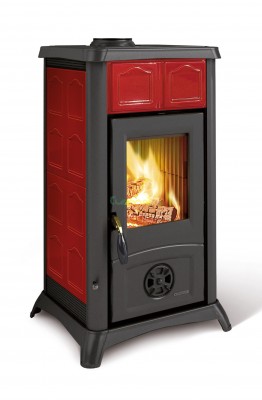 kachle La Nordica Gemma elegance bordó 6kw teplovzdušné