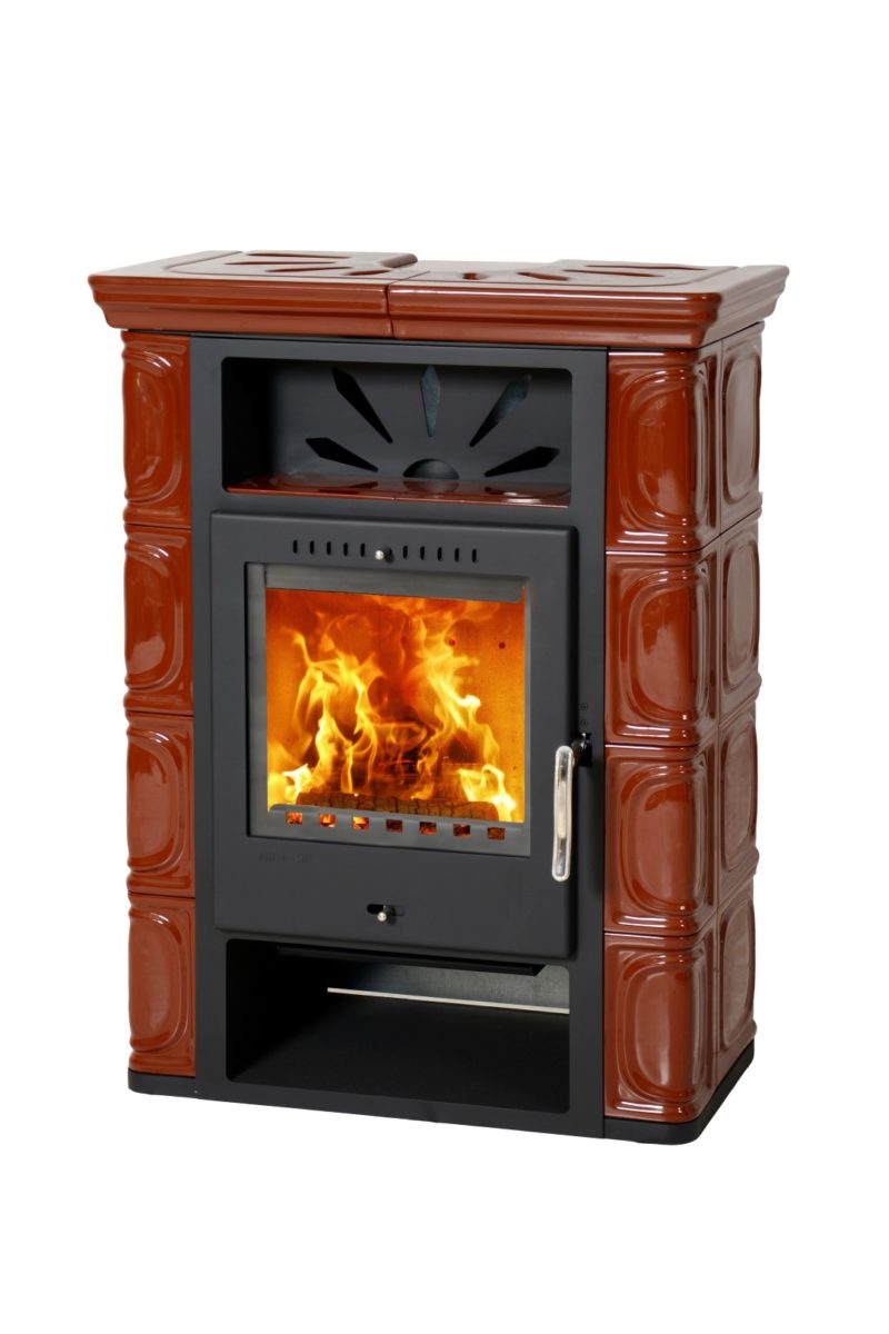 kachle THORMA BORGHOLM TOP tmavohnedá          