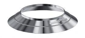dymovod nerezová 130  protidaždová manžeta/golier JS-fu 72130