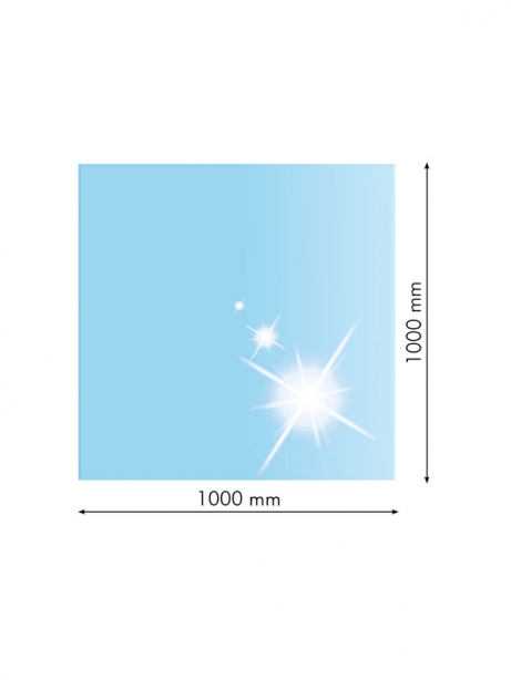 sklo pod kachle 100x100 8mm štvorec 21028942