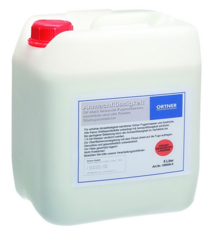 ORTNER tekutina na rozmiašavanie  OR-1109000  5L balenie anmachflussigkeit