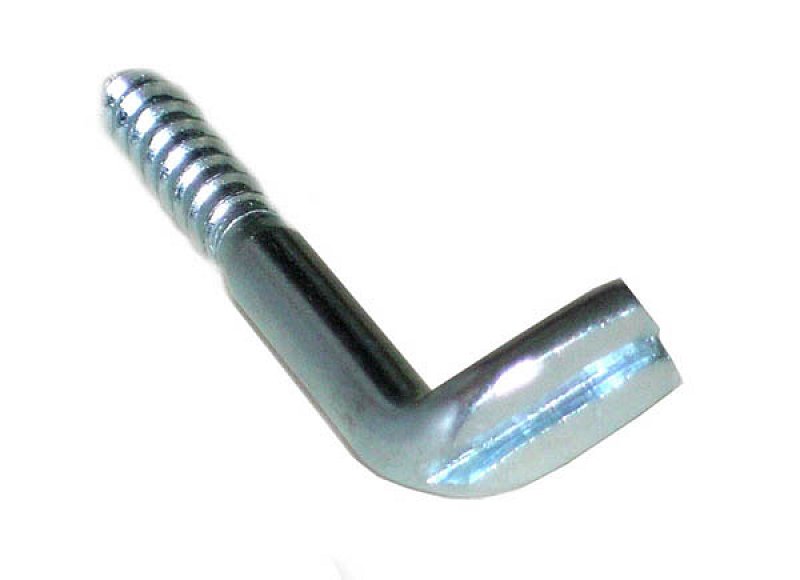 skoba s vrutom plochý koniec  60mm