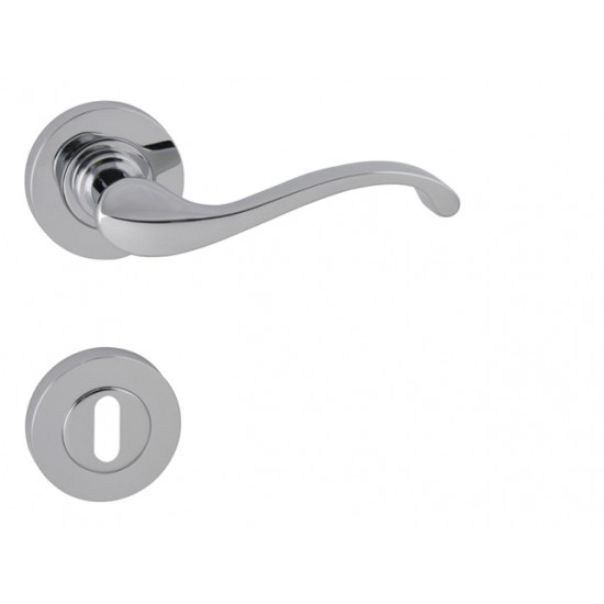 samostatná Rozeta/OK Obyčajný klúč CAST chrom lesklý