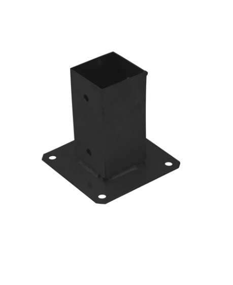 BMF kaslík na platničke  PSP 90  91x91x150 ozdobný čierny 