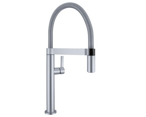 vodovodná batéria BLANCO CULINA-S MINI imitácia nerez 519844 sprška bez prepínača