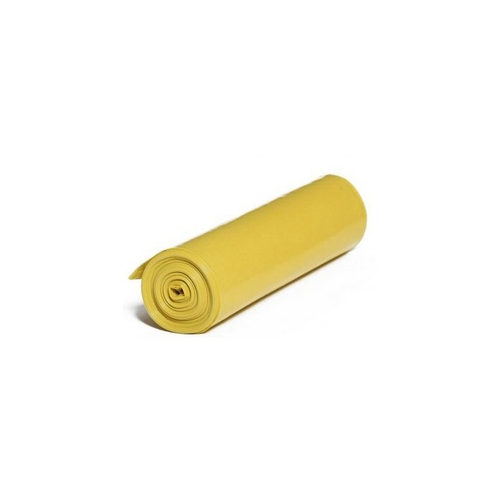 vrecia (sáčky) na odpad LDPE 1000x1200 230L žlté 15ks/bal