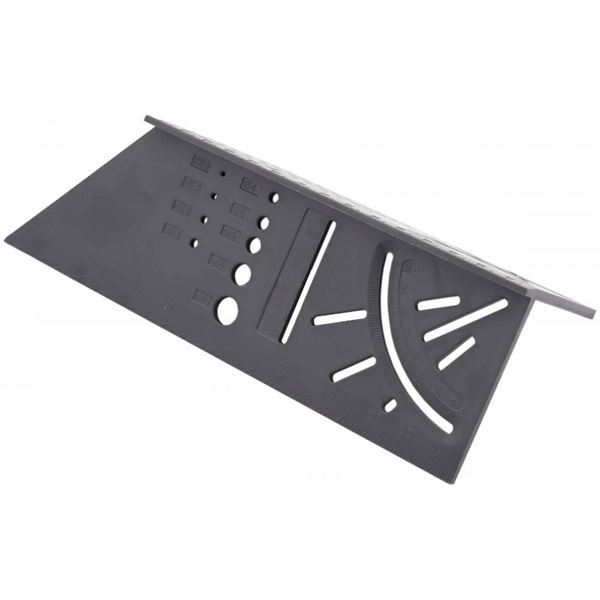 XL-TOOLS Uholník  3D, plastový, dĺžka 200 mm, 