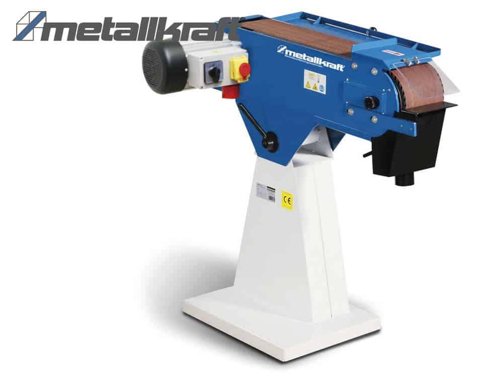 Metallkraft® brúska pásová na kov MBSM 150-200-2 rýchlostná  