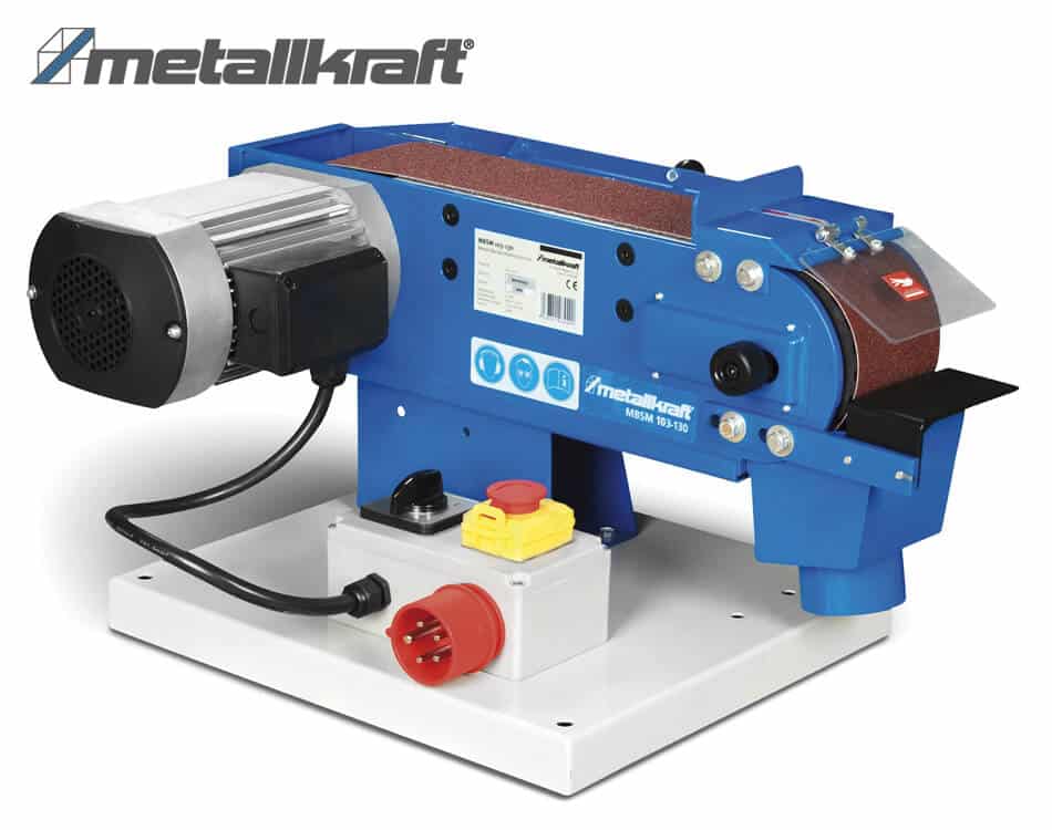 Metallkraft® brúska pásová na kov MBSM 100-130 2rýchlostná  39212225