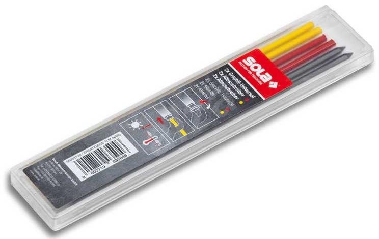 SOLA tuha 6ks/bal farebná (2xčervená,2xžltá,2xsivá)