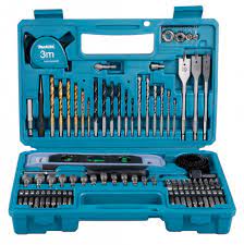 MAKITA sada vrtákov a nadstavcov v kufri  101ks  