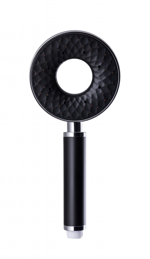 sprchová hlavica ručná LUNA čierna/CR OLBA622154B